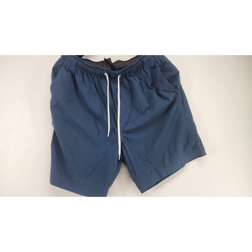 Everlane Men's The ReNew Swim Short Trunks in Deep Navy Size Medium